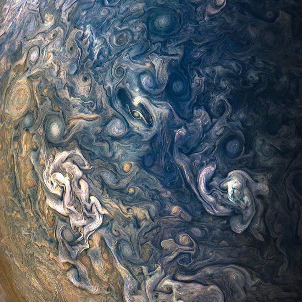 NamesRoyal's tweet image. These new images that NASA released of Jupiter are breathtaking.