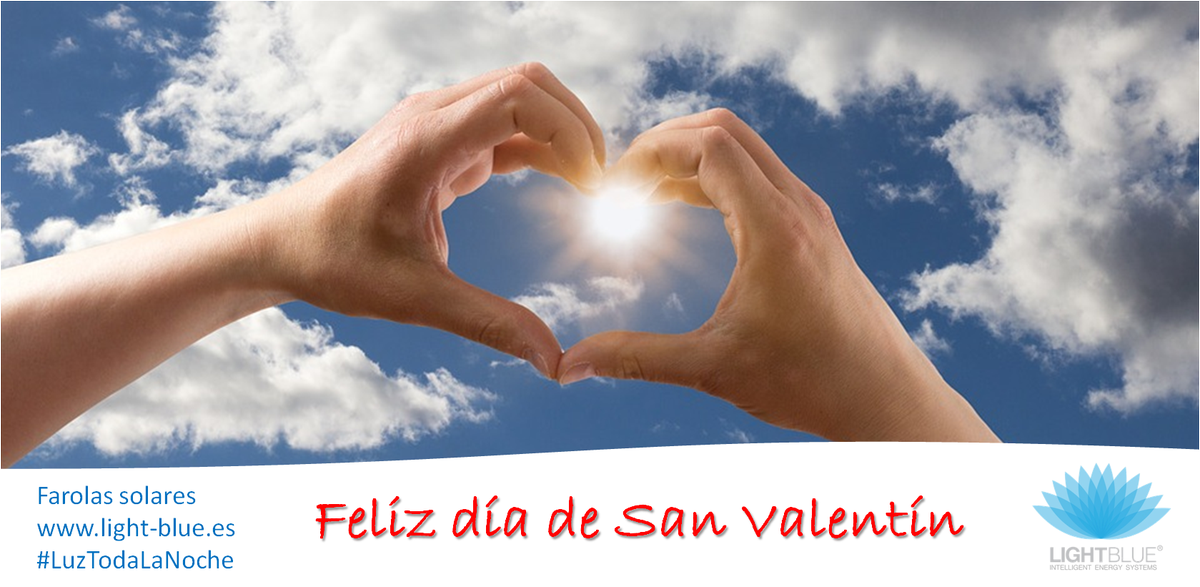 LightBlue_Solar's tweet photo. Hoy le dedicamos una mención especial al sol 🌞😊
#FelizSanValentin
#FarolasSolares 💡❤🌞
#AlumbradoPúblico #LuzTodaLaNoche 
#FelizDíaDeLosEnamorados #SanValentin
 #SanValentin2018 https://t.co/A9pA1LVZKd