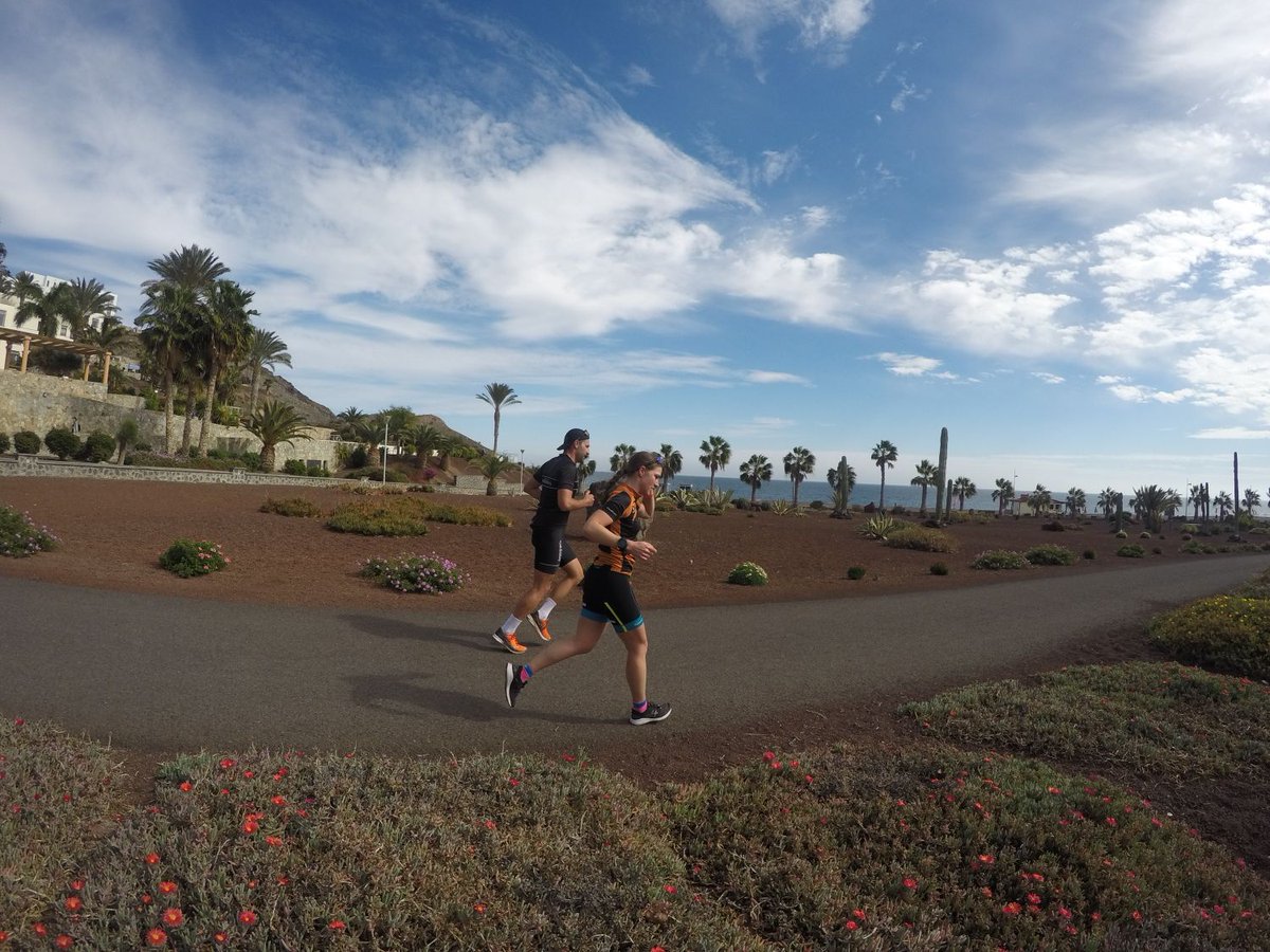 OnTheWayCH's tweet photo. Trainings camp day 2: swim at 7 a.m., then enjoying a bike ride followed by running and finishing the day with some strenghs and stretching 😎! #triathlon https://t.co/JOg1TT2y6R