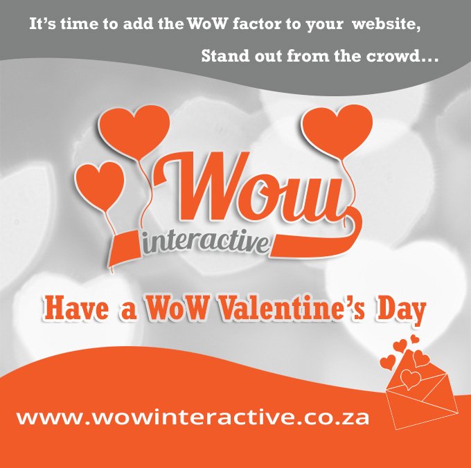 WOW_Interactive's tweet photo. To: All of you wonderful people. 
      Happy Valentines day! 
      XOXO

#WOWTeam #WOWInteractive #WOW #Valentines https://t.co/52iVKDuQjo