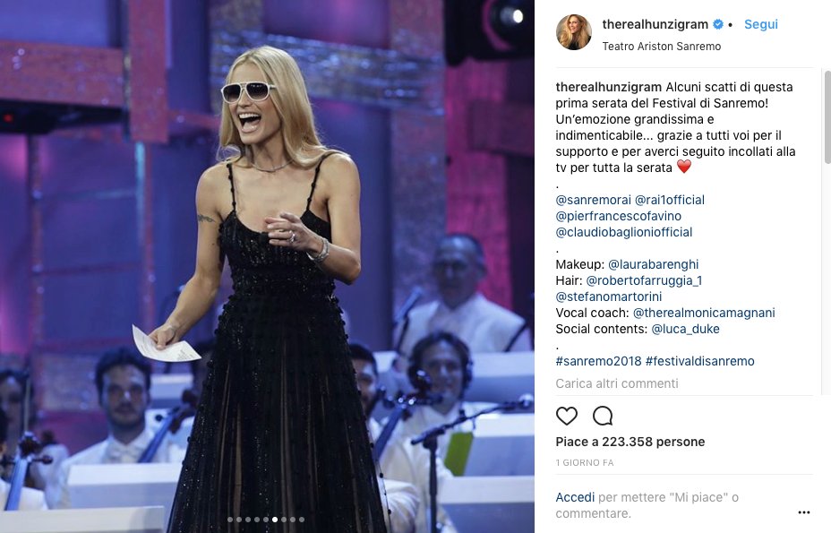 PlatformOptic's tweet image. #Sanremo2018 @m_hunziker  veste il modello Zilo di Lozza - goo.gl/dcRQhR
