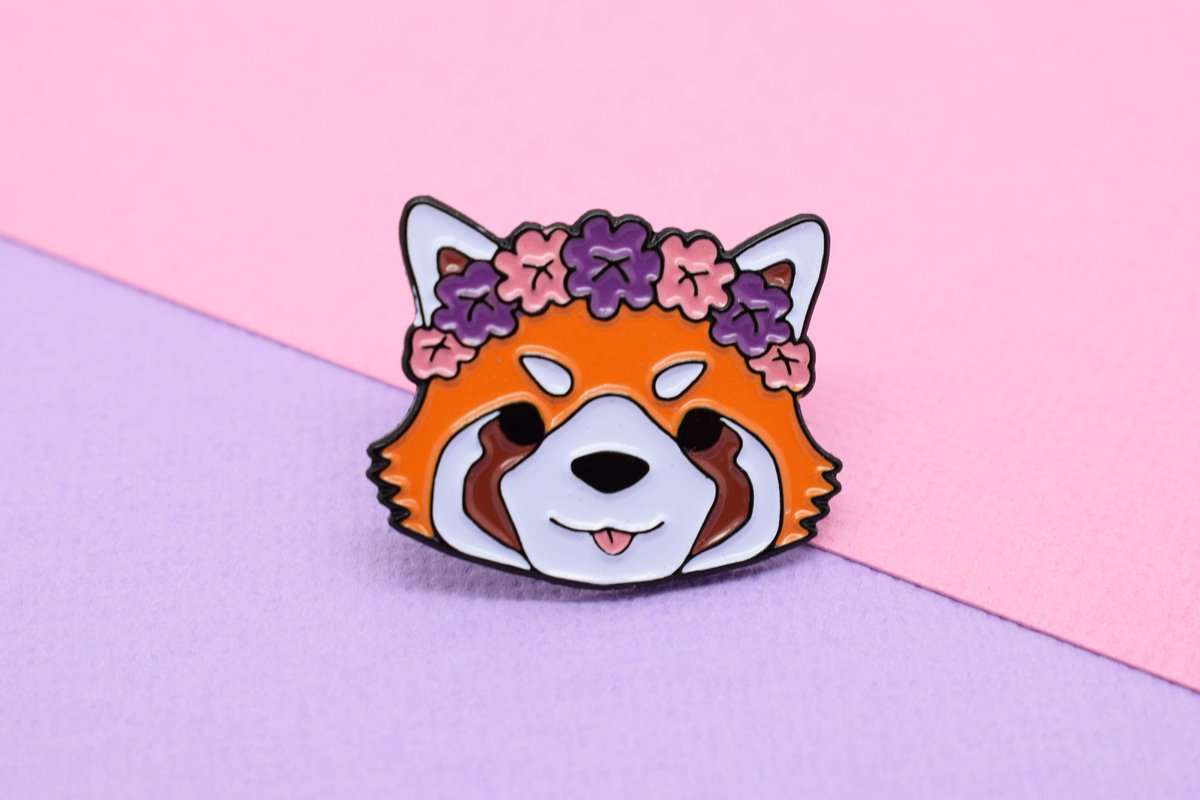 RoboticCookie's tweet photo. Only 4 of our Red Panda Enamel Pins left.
Little Dottie would love to join your collection.
#etsy #enamelpin #zapcreatives #redpanda #cheekycritters #roboticcookie https://t.co/ArxwiB46RL https://t.co/DC8vjPRxvk