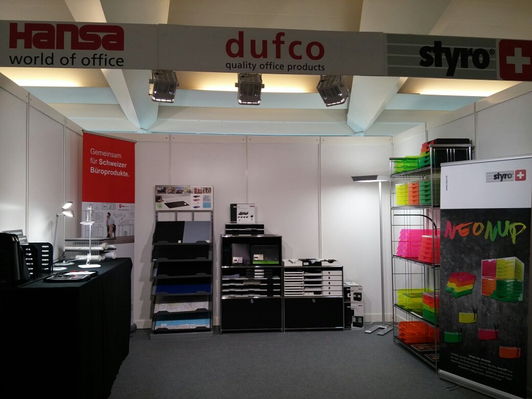 styroag's tweet photo. Für unsere Kunden unterwegs an den Swiss Sourcing Days, der Fachmesse für Papeterie- und Büroartikel. #SwissSourcingDays #Suhr #Waser https://t.co/A62C3daue6