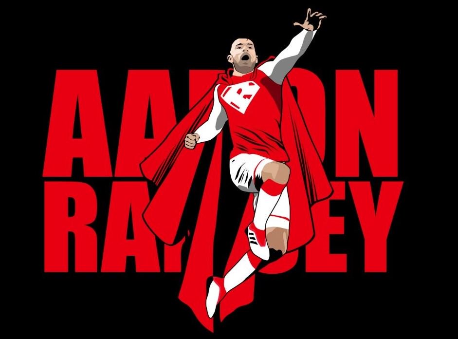 User_138's tweet photo. @aaronramsey #arsenal #rambo  #WelshJesus #illustration https://t.co/yF9TQlFcko