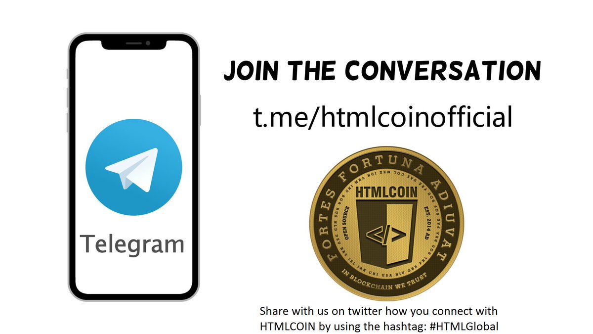HTMLCOIN's tweet image. We hope you had a great weekend!

This week, $html is all about we connect with our supporters.  Make sure to use the hashtag: #HTMLGlobal throughout the week to help promote our international social media outlets.  #HTMLCOIN