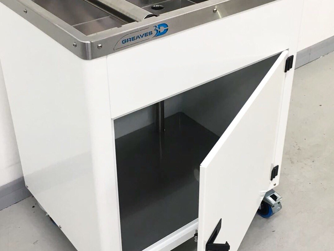 The NEW wheel wash is now available and in stock for immediate delivery. Contact info@greaves3d.com to order yours now. #pitequpment #greaves3d #wheelwash #WEC #ELMS #Tyretech