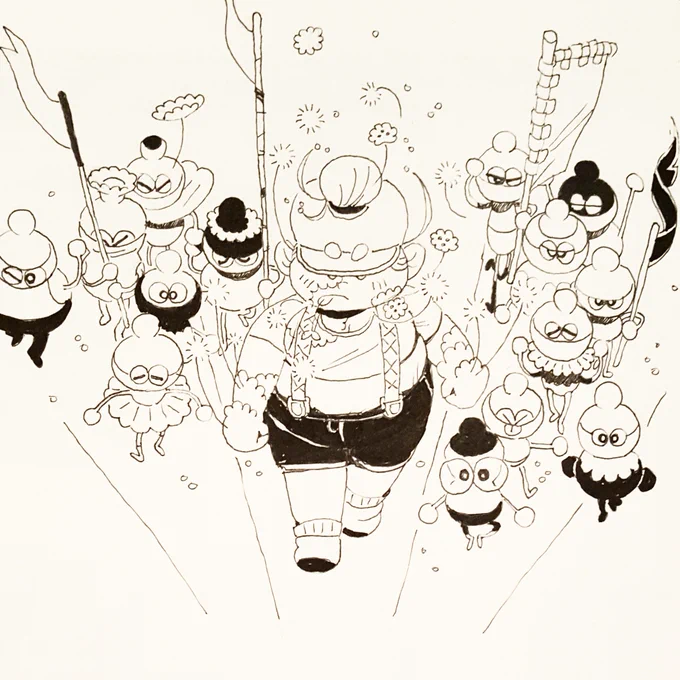 Big Feeling March ( `ε' )ヾ(`ヘ')ノ゛ ! ! Showing the world your own way of doing things . . . 