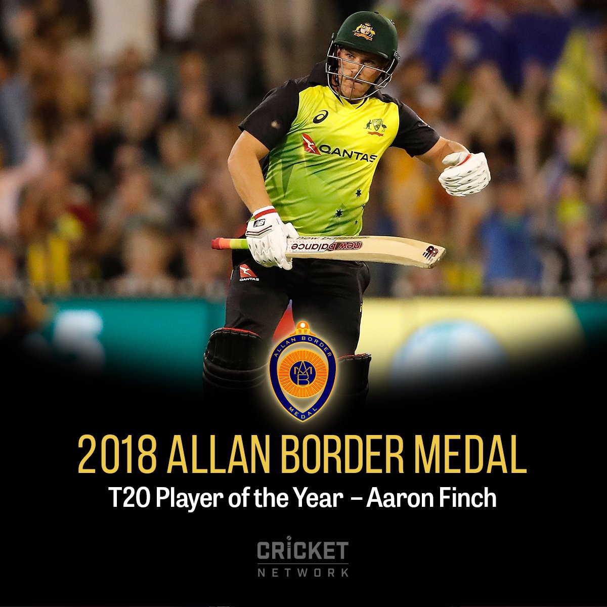 Cricket Com Au On Twitter Aaron Finch Named The Elite Short Form Player For Australia Read More Https T Co X5rzqmlmgv Abmedal