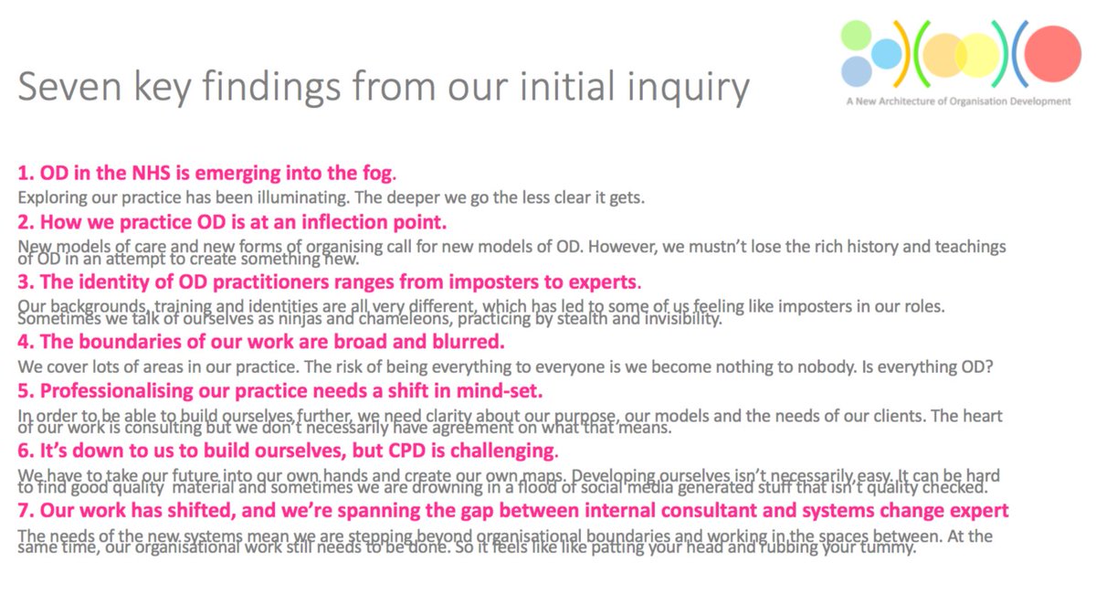 ShowingWhole's tweet image. Mapping our practice helped to locate ourselves and draw out 7 key discoveries about OD in the NHS odbootstrappers.wordpress.com #ODBootstrappers