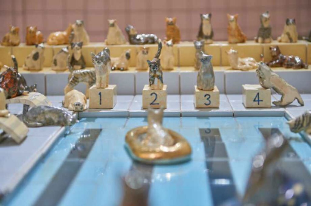 miracalix's tweet photo. @artinfodotcom #ceramiccats a lot of them... ‘Cat Olympics: In Memory of Torajiro’ by #NobuakiTakekawa opens @OtaFineArts
https://t.co/PbuI1EkyRs…
via @artinfodotcom https://t.co/yjmbGYVABe