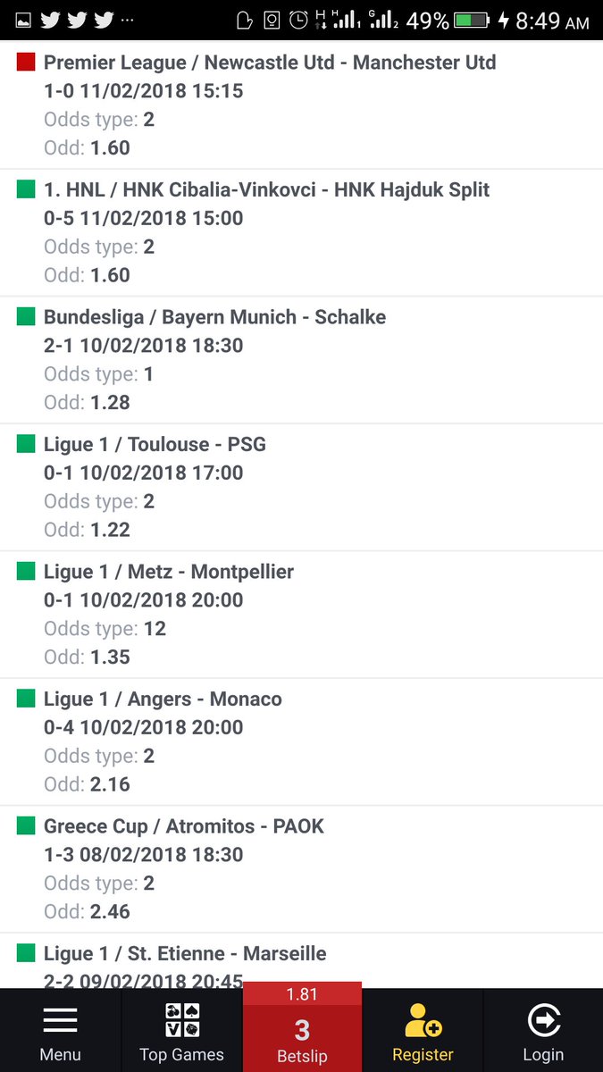certifiedpc1's tweet photo. B915EZTCPZQQCQ-193752

When 'Village People' is really using someone's destiny to play candy crush.  But y did #ManUtd decided to be unfortunate??? #CutOne Cc: @MisturBets @itytipster @JasmineMUFC @BetPlan9ja @betabetng @BetCodes @daily3odds @nairabetcode @freebetpredict https://t.co/WadjwTCv05