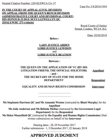 Only public law errors which "bear upon" the decision to detain vitiate authority to detain; the tort of false imprisonment is actionable per se, there is no requirement for "causation"; if would have been detained anyway, this goes to quantum bit.ly/2BVxqvf @ [46]