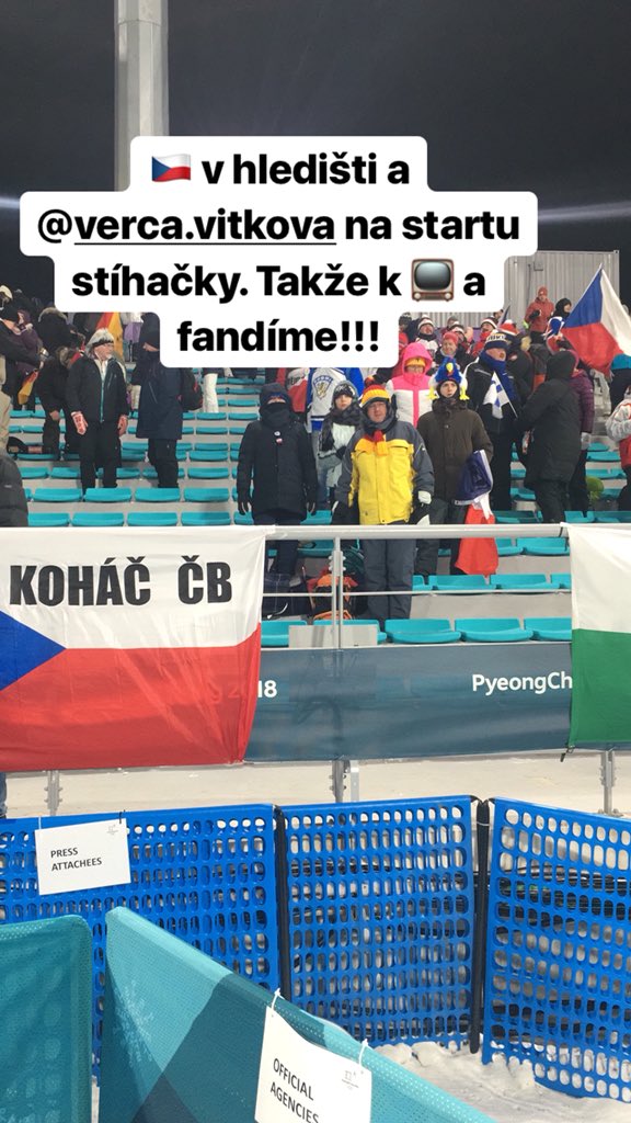 sportCT's tweet image. Cinkne to i dnes? Jdeme na to! #Pyeonchang2018 #biathlon