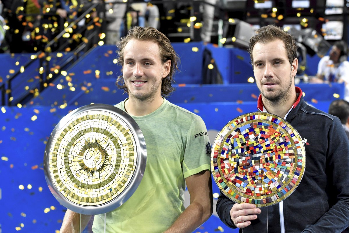 WeAreTennisFR's tweet photo. Lucas #Pouille vainqueur de l'@OpenSuddeFrance c'est...
✅ 5ème titre en carrière
✅ 1er trophée de l'année
✅ 16ème mondial (+1)
✅ N°1 français
#OSDF18 https://t.co/mFHLBy0PfM