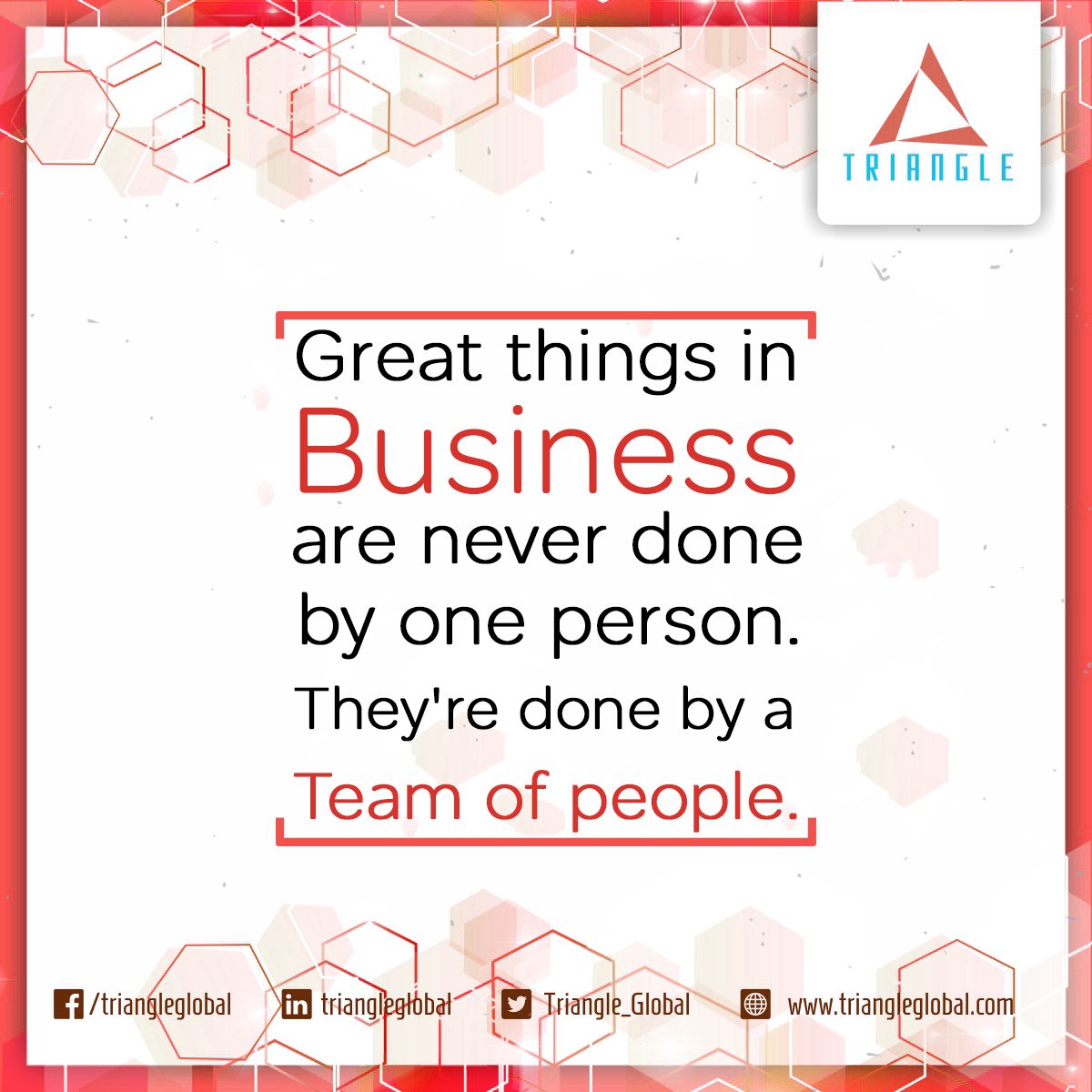 sumitragoenka's tweet photo. #MondayMotivation #GrowwithTriangle #ITJobsbyTriangle #Triangle #Jobs https://t.co/DNTWJ9DYBg