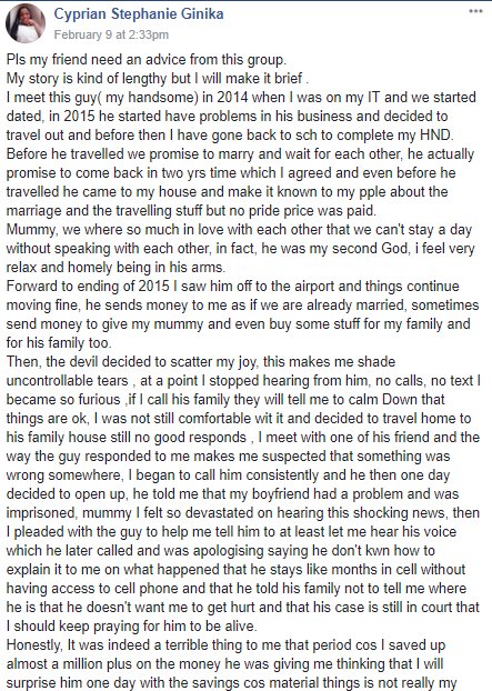 043beat's tweet image. Should You Keep Waiting For Your Fiance For This Long To Come Back From Prison? monikmotivational.com/2018/02/keep-w…