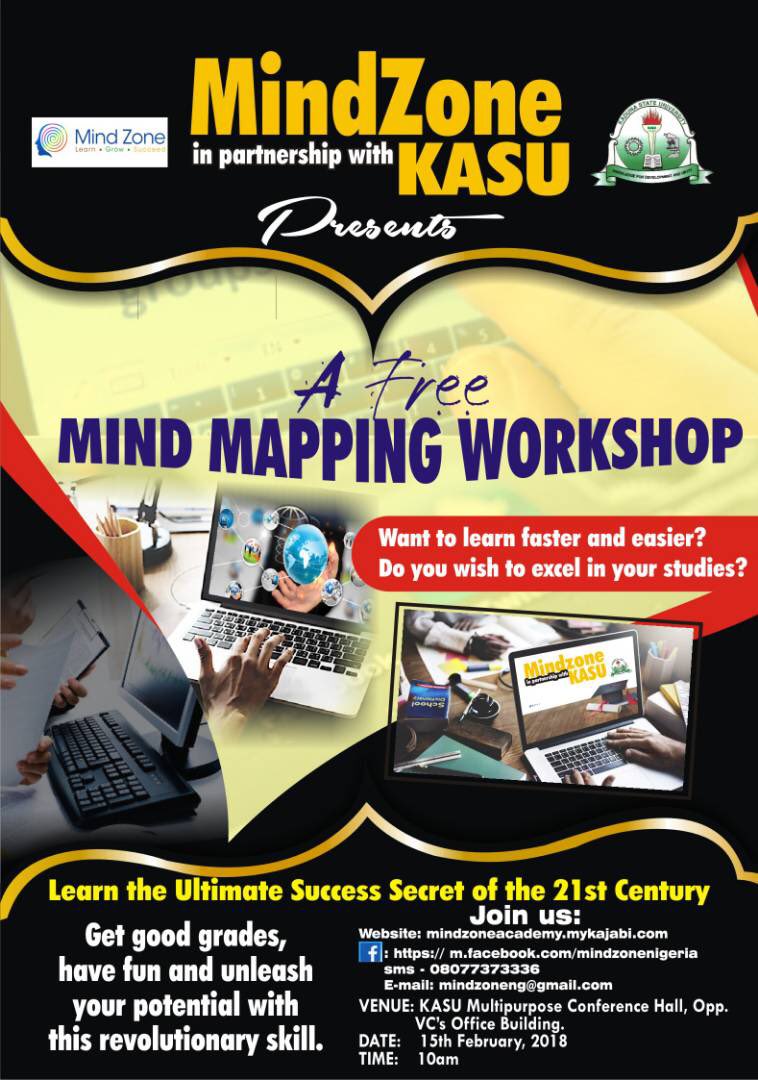 abdumabello's tweet image. And the count down begins…🙋🏾‍♂️3 Days to the 1st MindMapping Workshop! Kaduna State University making history🎉