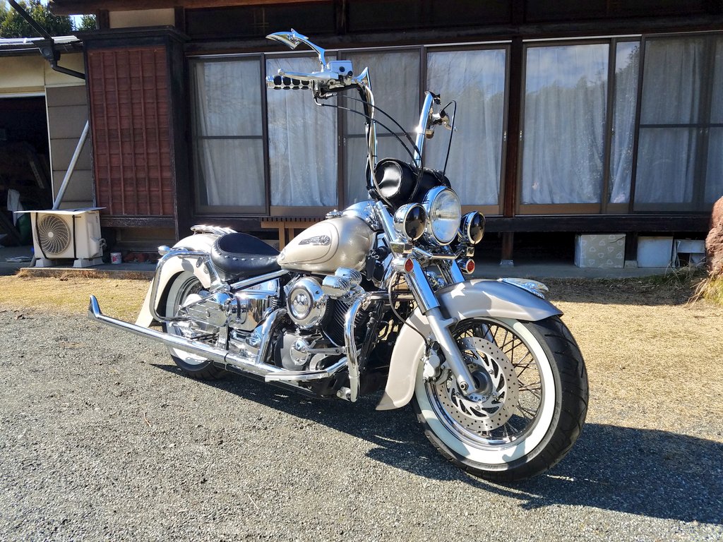 ドラッグスター400 ハーレー バガー チョロスタイル