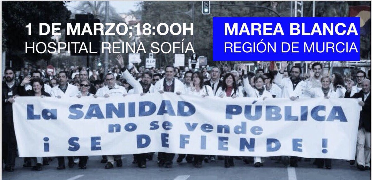 Al rescate del Servicio Murciano de Salud lacronicadelpajarito.es/blog/jagallego… #1Marzo #MareaBlancaRMurcia