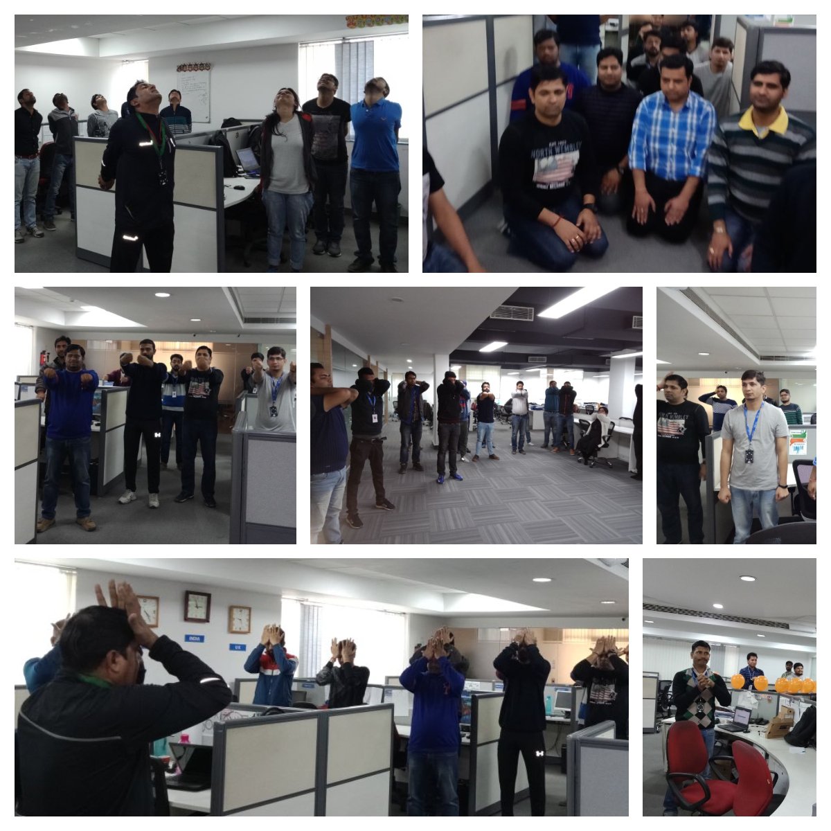 ibosstechsol's tweet photo. "Physical fitness is not only one of the most important keys to a healthy body, it is the basis of dynamic and creative intellectual activity."
A fitness workshop was conducted for iBoss Employees on Friday.
#ibosstechsolutions #fitness #fridayfun #yoga #mindandbody https://t.co/xRbemS1D0Y