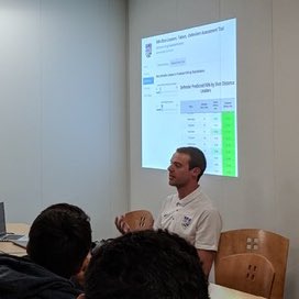 This week we had a great meeting with <a href="/Chris_Pickard_3/">Chris Pickard</a>, a recent club alum who now works for the <a href="/SacramentoKings/">Sacramento Kings</a>!