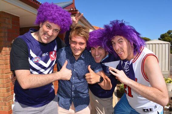 bothanspies's tweet photo. @freodockers @hoodlum6 @Setsujoku Purple wigs assemble. It's time. #purplehaze #foreverfreo #illhaveadozen #highstakeshoops https://t.co/MfBR9RK13i