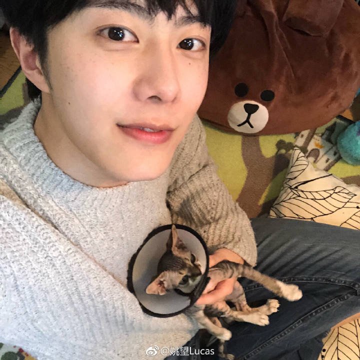tarntarn_28's tweet photo. Yao Wang cute boy^^ 
Love~~~~~ >.<
#Lucas
#LeoLucas https://t.co/827rPOrJBu