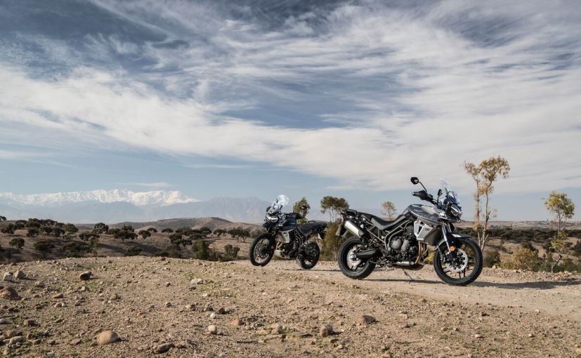 carandbike's tweet photo. Review: 2018 #Triumph #Tiger800 ridden. 
Here's our take on Triumph Motorcycles' 2018 Tiger 800 models.
https://t.co/9gcMGynru8 https://t.co/UuDVoGi5vi