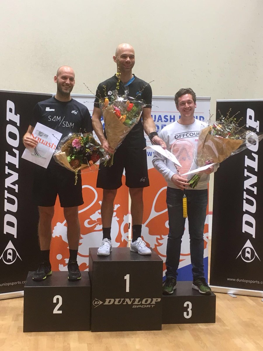 3e van Nederland! :) 🥉🥉🥉 #nk #squash