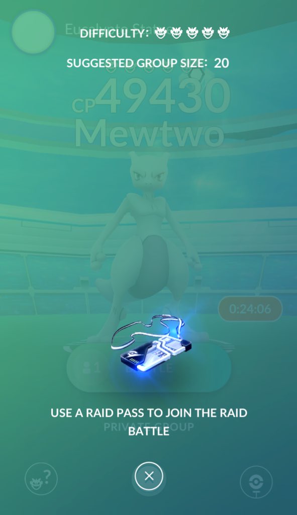 CosmikGirl19's tweet photo. I caught my second #Mewtwo ๐๐ #PokemonGO #ใใฑใขใณGO #EXRaidBoss https://t.co/r3pbRf0u2l