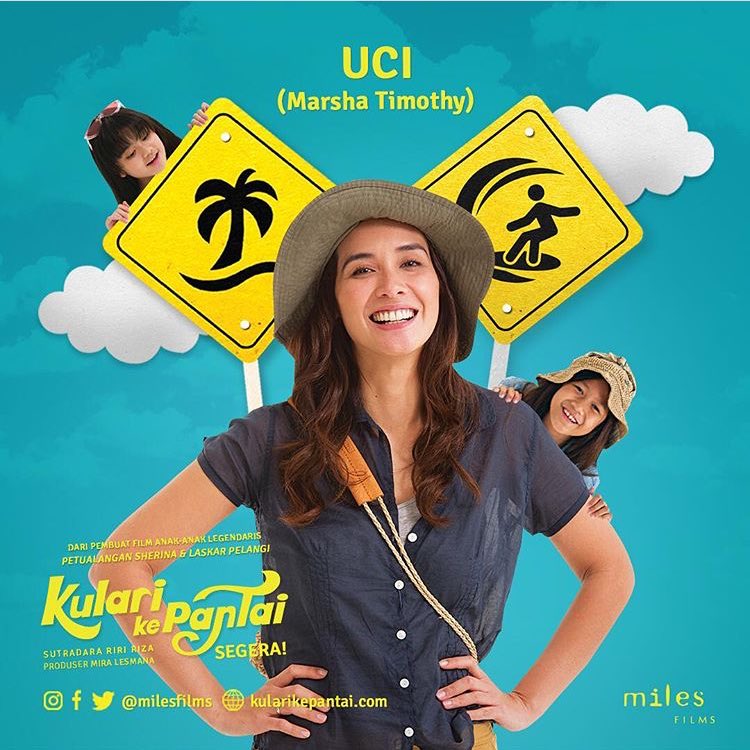 Wuih mau jalan2 kemana sih kalian?? Asiiiik beneerrrr!!! 🌊☀️ #KulariKePantai #filmIndonesia @MilesFilms