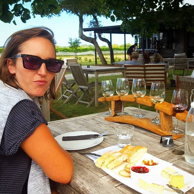 FrancesVessey's tweet photo. A cheeky wine tasting on our arrival to Gisborne https://t.co/3GyNj7wt4Y