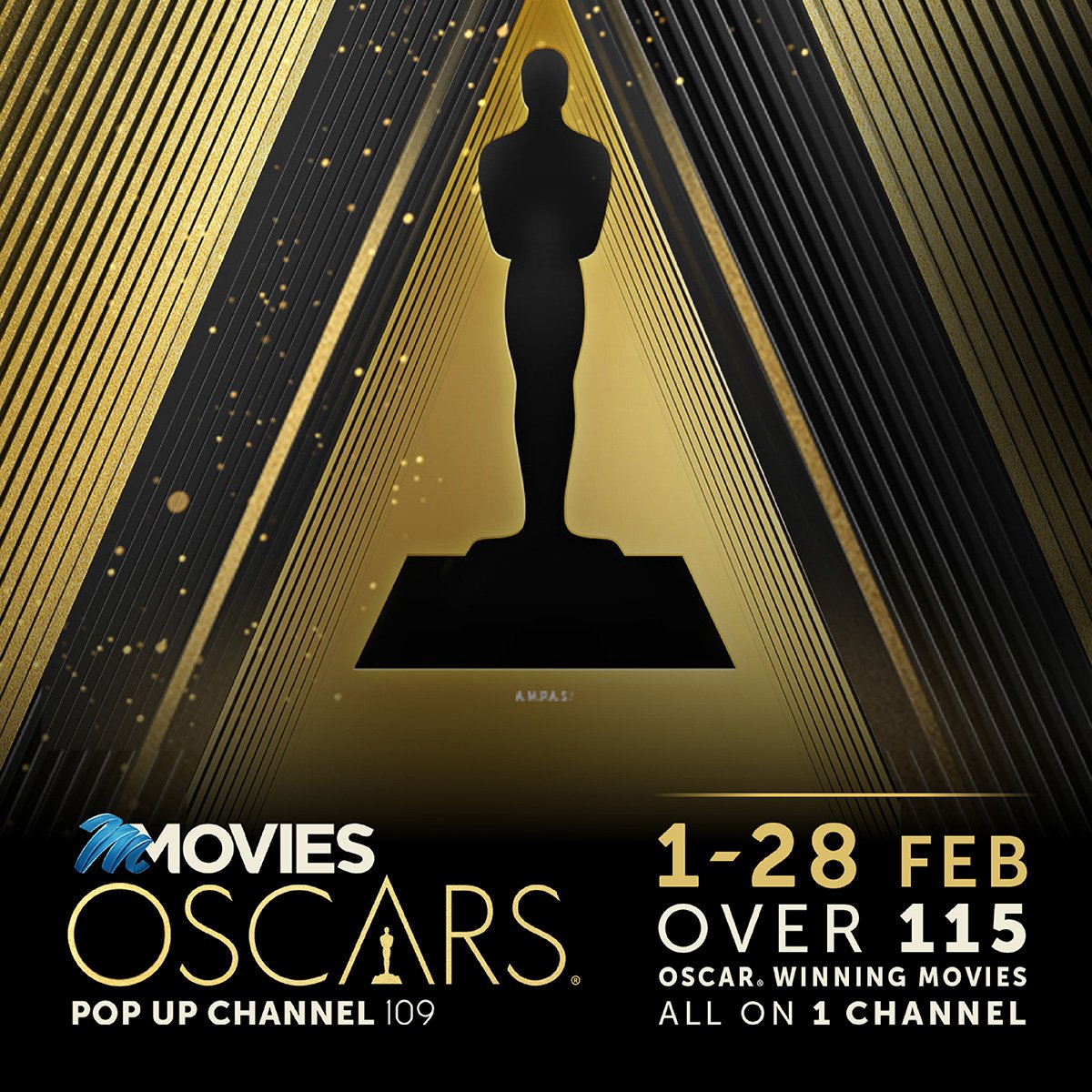 DStvNg's tweet photo. Get your popcorn ready movie buffs for a dazzling M-Net Movies Oscars pop-up treat. Watch all the Oscar winning movies showing throughout February on DStv ch. 109 #DStvPremium #OscarsonDStv #EnjoyDStv #ItPaysToUpgrade https://t.co/JO66FMEVTa