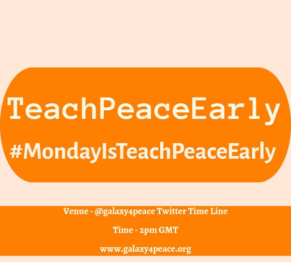 galaxyforpeace's tweet photo. Its a beautiful #Monday in our base Lagos, Nigeria 
Join us at 2PM WAT for our weekly #TeachPeaceEarly #PeaceEducation campaign
We will share with you what happened in our #TeachPeaceEarly #Peacelab last week Wednesday &amp; Friday 
#EducationForPeace #Education2030 #SDG16 https://t.co/5B4uR1Ch4o
