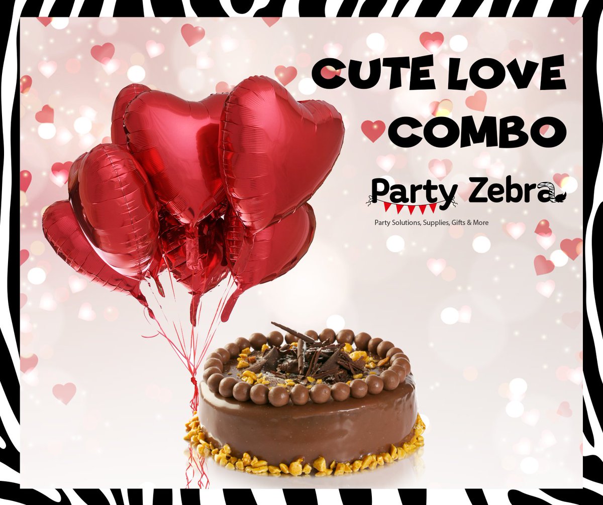 PartyZebra_PZ's tweet photo. It's still not late! Call at 9999361267 and get this amazing combo delivered to your Valentine and make it extra special 💓 #Valentines2018 #PartyZebra https://t.co/LOfj3xPVYT
