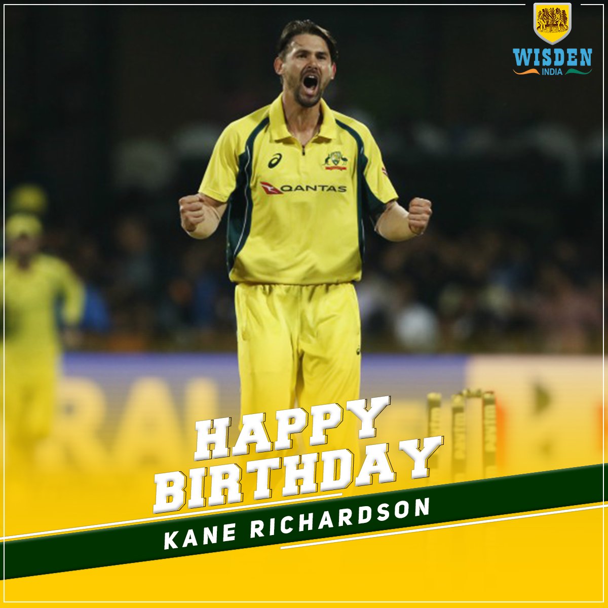 Happy Birthday to Australia\s Kane Richardson! 