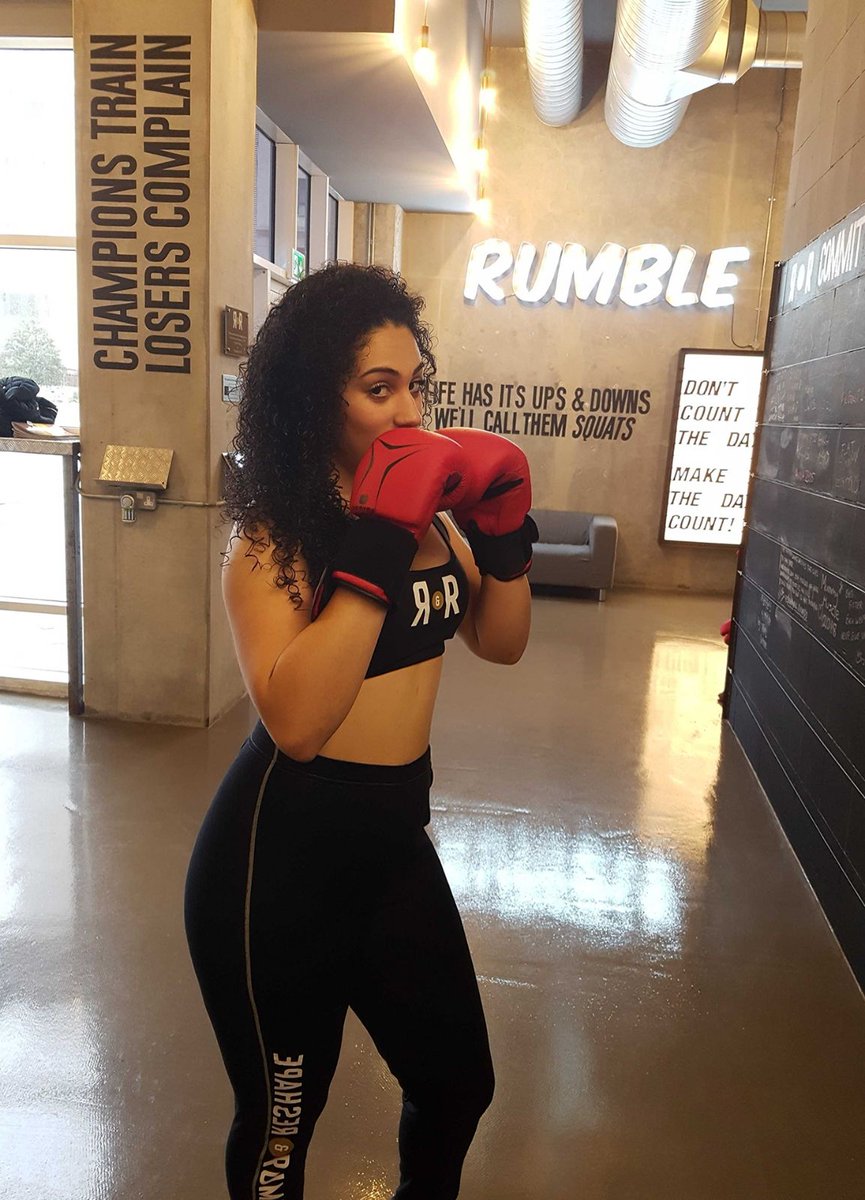 ReshapeRumble's tweet photo. Have you met Alexa? Pop to the Reshape&amp;Rumble and say hi to our new family member! :) #gibraltar #boxing #sports https://t.co/pZKvv6qK33