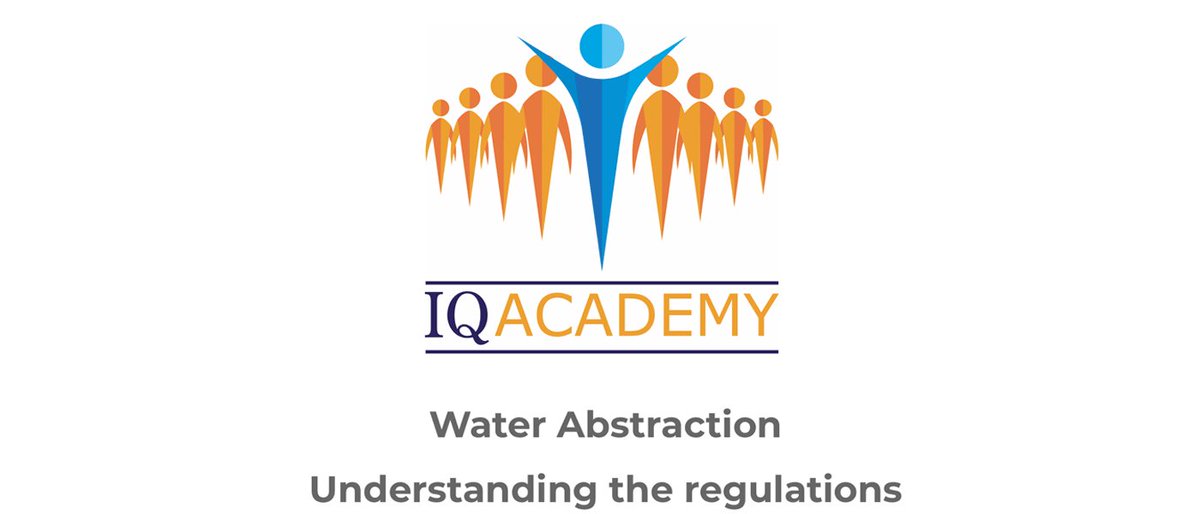 Missed out or looking to catchup on our #WaterAbstraction #Webinar? ow.ly/Il7u30id9xF #IQAcademy #EnvireauWater #LunchandLearn