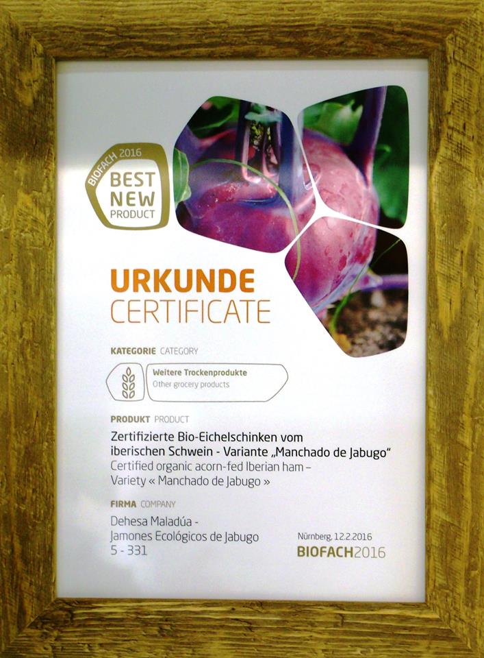 DMaladua's tweet photo. Recordando Biofach en Nuremberg (Alemania) #Biofach2016 #DehesaMaladua #ManchadoDeJabugo https://t.co/tVF0mAYx5O