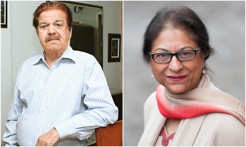 HiraManiHM's tweet photo. Very sad to hear about two very important personalities passing away recently. The human rights' activists Asma Jahangir and veteran actor Qazi Wajid left us all yesterday. May they rest in peace. https://t.co/DS2G5i1IvV