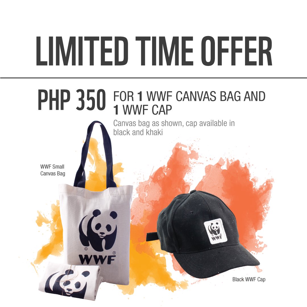 WWF-India - LIKE and SHARE - Have you checked out the WWF Panda cotton  canvas bag? Keep it in your car for those unplanned shopping triips and  you'll be shopping green too!
