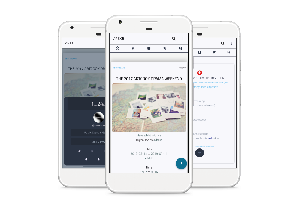 vrixeapp's tweet photo. ...faster, lighter and simpler UI. Ready to Vrixe? we're almost done buttering things up.
https://t.co/Qzm16A49yJ
#events #eventplanner #webapp #ui #ux #design #webdesign #vrixe #pwa #event #android #web #techstartup #startup #tech https://t.co/6Ov3jjjoid