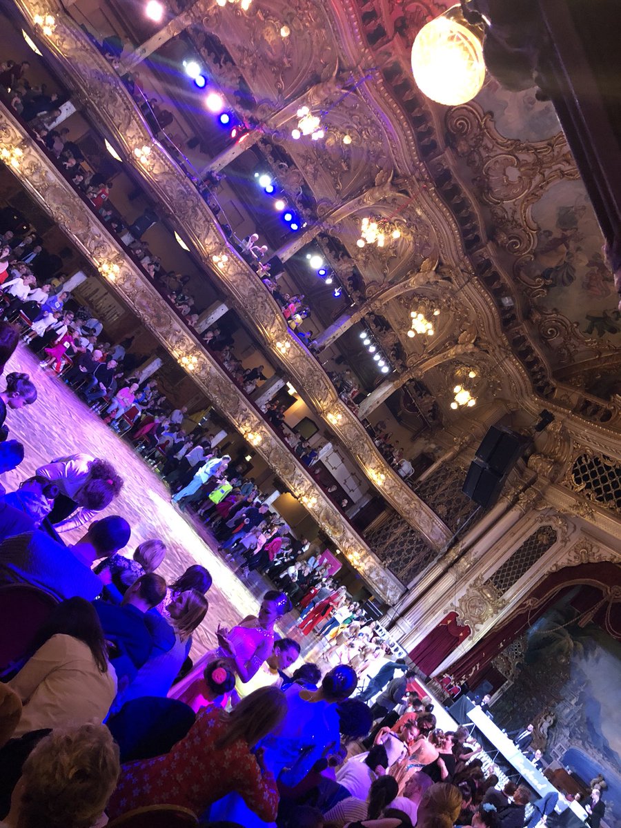 What a ballroom to compete in! <a href="/TheBplTower/">The Blackpool Tower</a> #onlydancersknow
