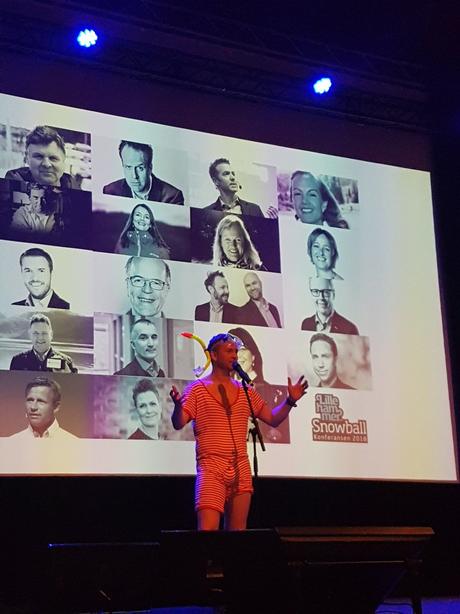 geiiir's tweet photo. Da er vi igang #snowballkonferansen https://t.co/Jdqta2JCDk