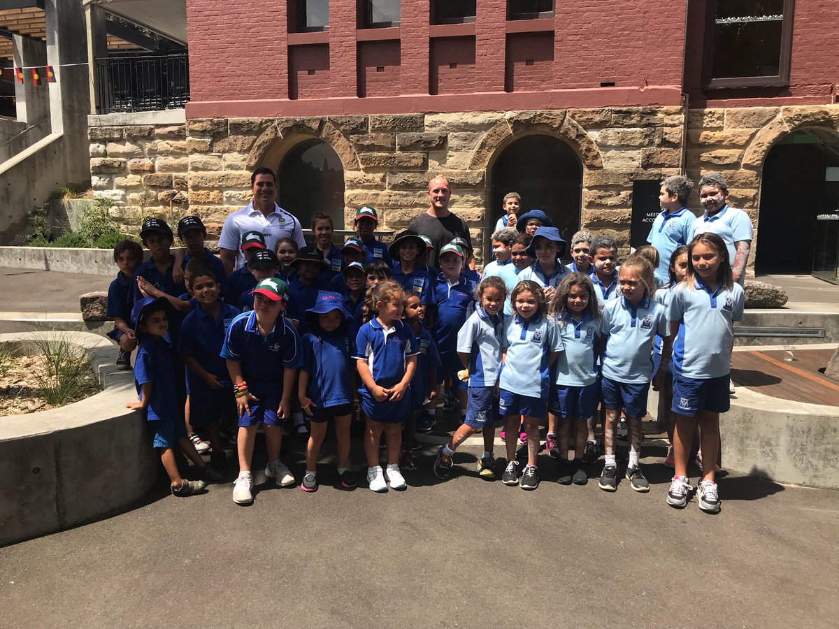It was great having a chat with <a href="/BeauChampion_4/">Beau Champion</a> on Friday at the #FestivalOfIndigenousRugbyLeague Employment &amp;amp; Welbeing Expo <a href="/theNCIE/">NCIE</a>  #indigenousexcllellence  @AusApprentice #RealSkillsForRealCareers