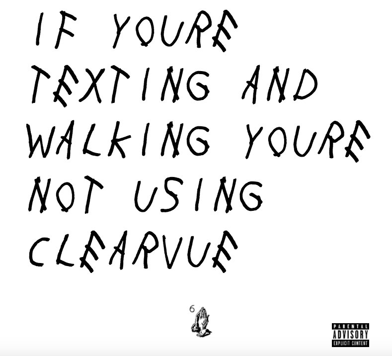 clearvue_app's tweet image. Texting and Walking was never the same. #tech #textingandwalking #startups #sxsw #drake #clearvue ow.ly/aJuz30ilxiS