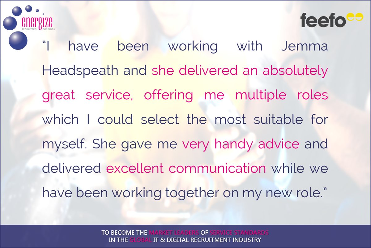 Energize_Group's tweet photo. Entrust the next step in your #PaidSearch career to @Jemma_PPC and you won't be disappointed! https://t.co/4Khg6yaGVB #LeadersInService #PPC https://t.co/sTkqFKdx6H