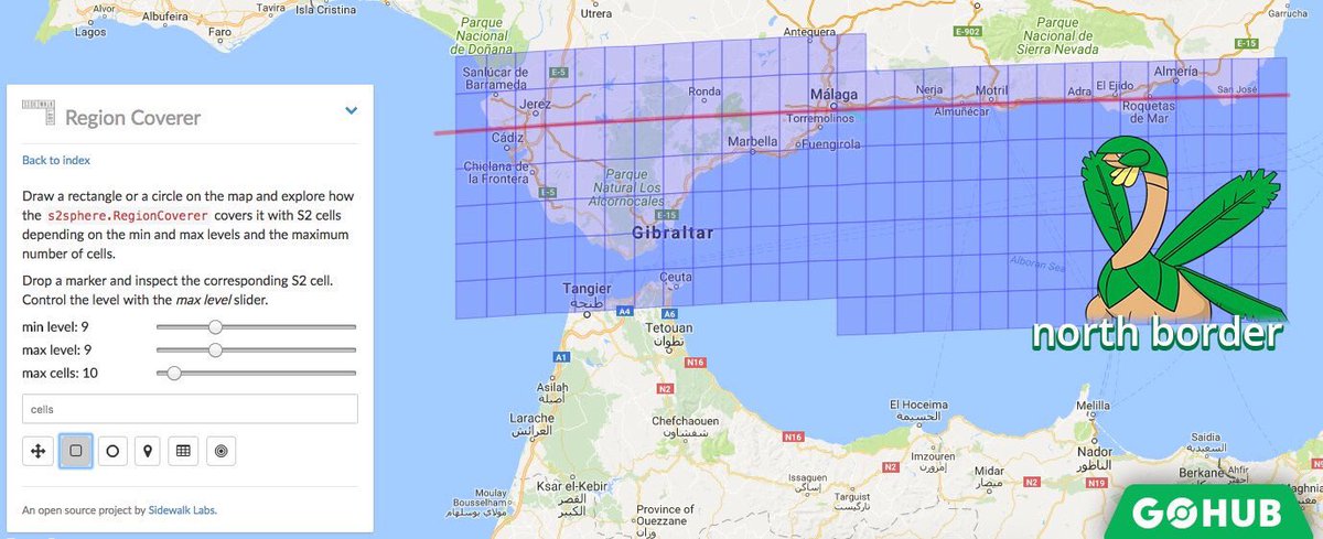 PokemonGOHubES's tweet photo. Frontera de Tropius al sur de España. https://t.co/911qfSm9J3