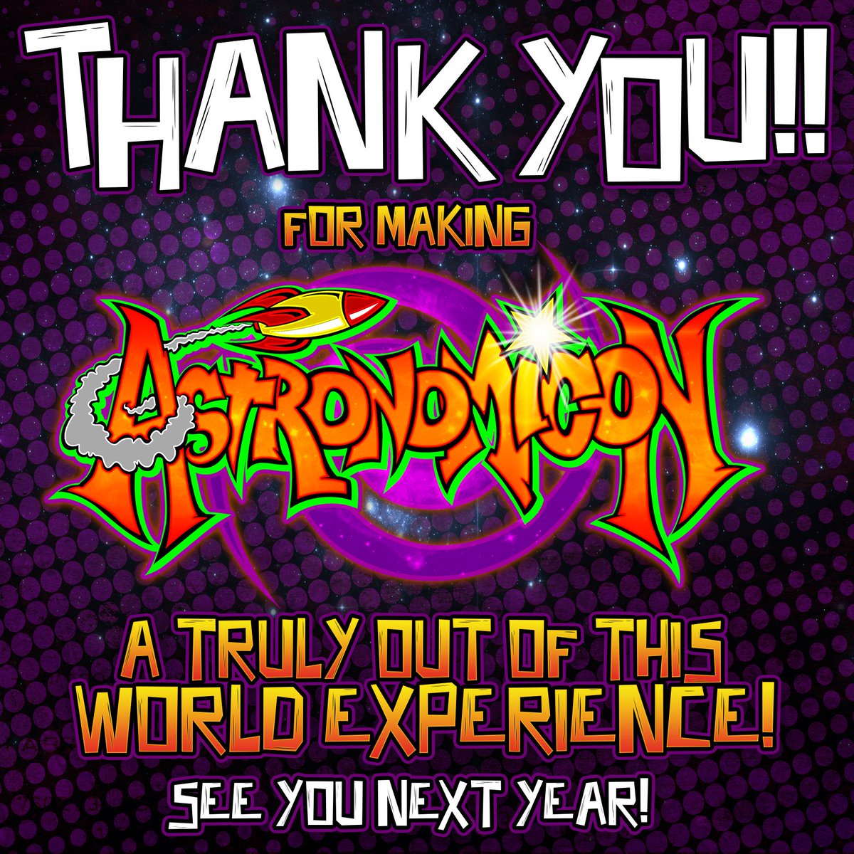 AstronomiconMI's tweet image. We can’t thank you enough, you all are truly amazing for making our first year a success!!! The memories that were made this weekend are priceless. What was your favorite #Astronomicon moment? Comment below, we want to hear all about it!