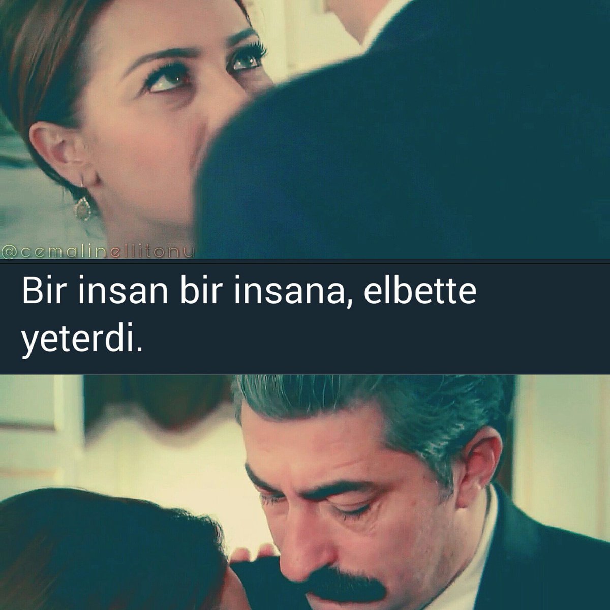 Bir insan bir insana elbette yeterdi.
#SabahattinAli ✒
#erkanpetekkaya #ayçabingöl #öylebirgeçerzamanki #sözler